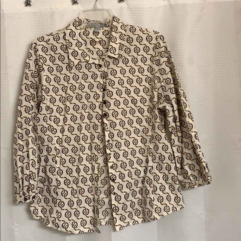 Fox Croft wrinkle free blouse